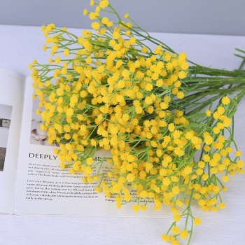 Hoa bi cành nhựa 4 màu